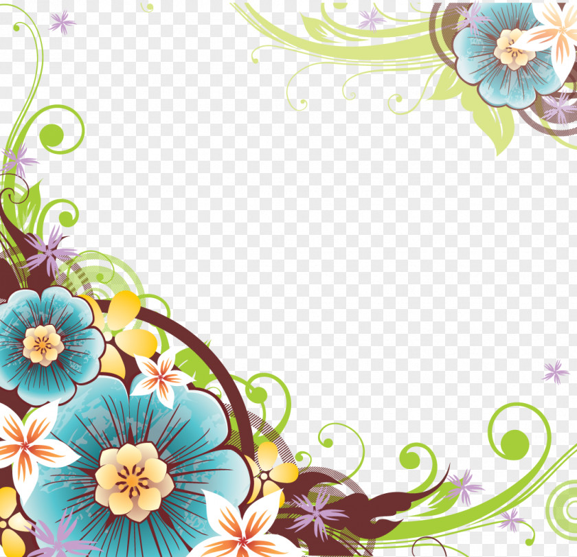 Flowers Borders File Flower Clip Art PNG