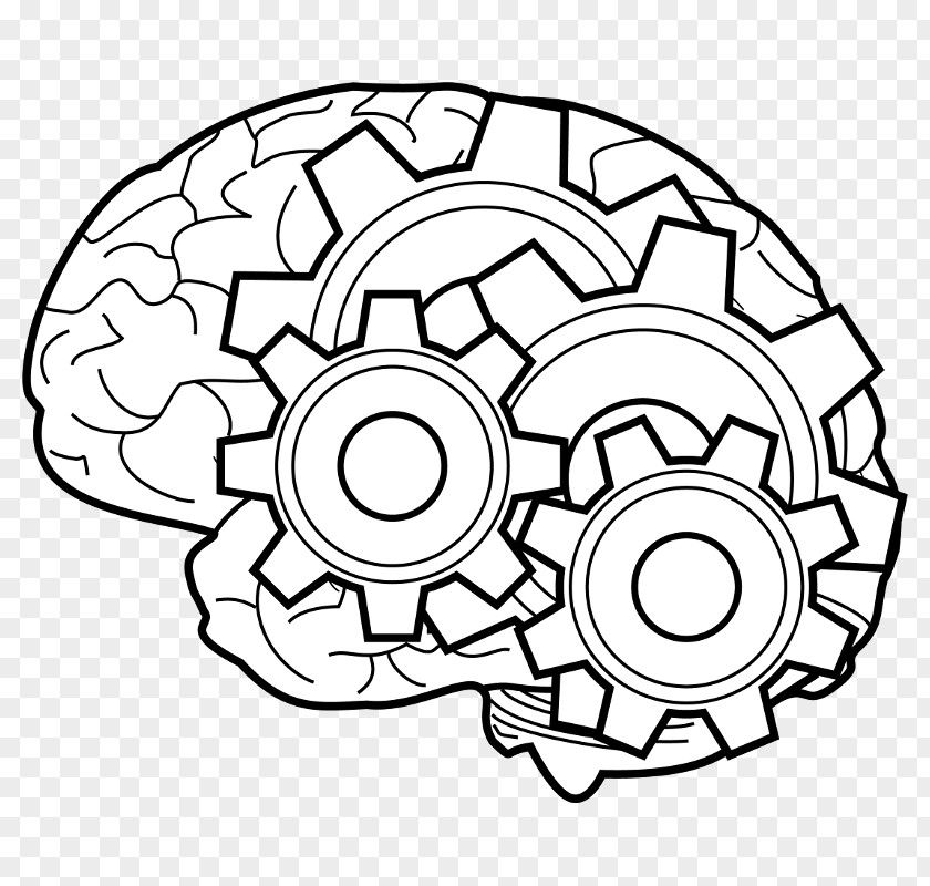 Brain Logo Black And White Internet Clip Art PNG