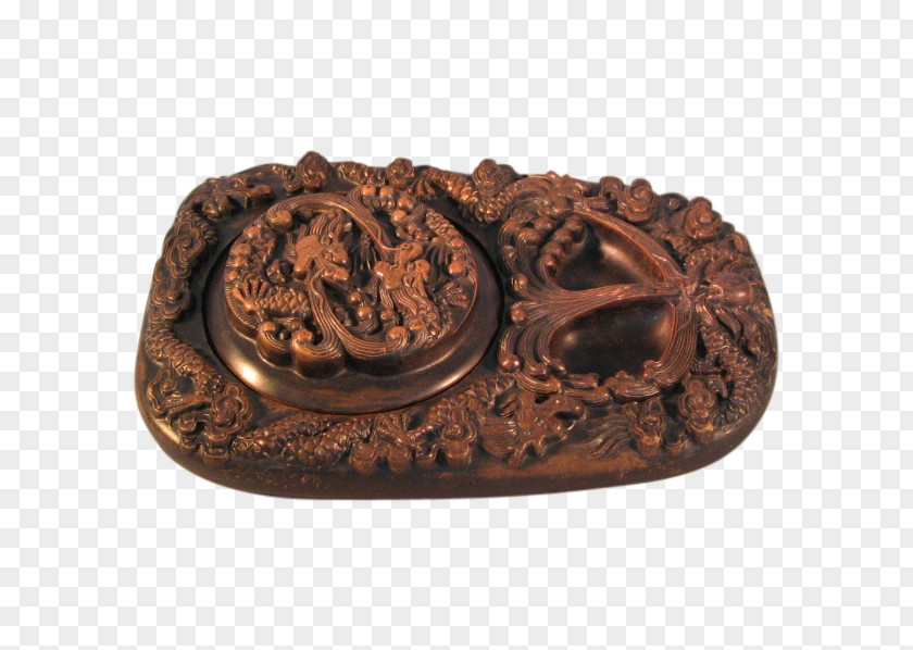 Chocolate Copper Bronze Carving PNG