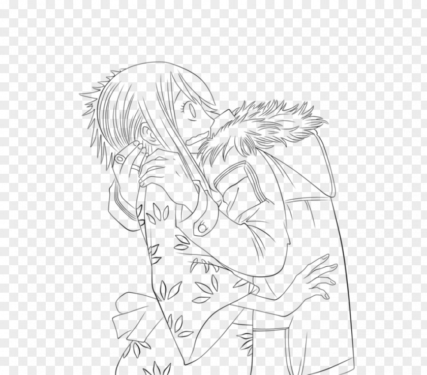 Fairy Tail Lucy Drawing Cartoon Line Art Inker Sketch PNG