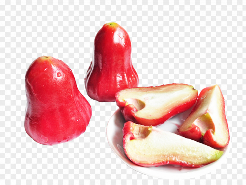Free To Pull The Red Wax Taiwan Java Apple Piquillo Pepper Auglis Food PNG