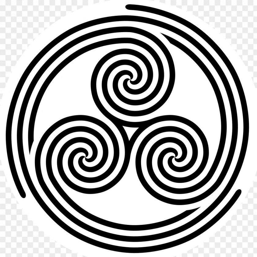 Om Triskelion Spiral Symbol Celts Celtic Knot PNG