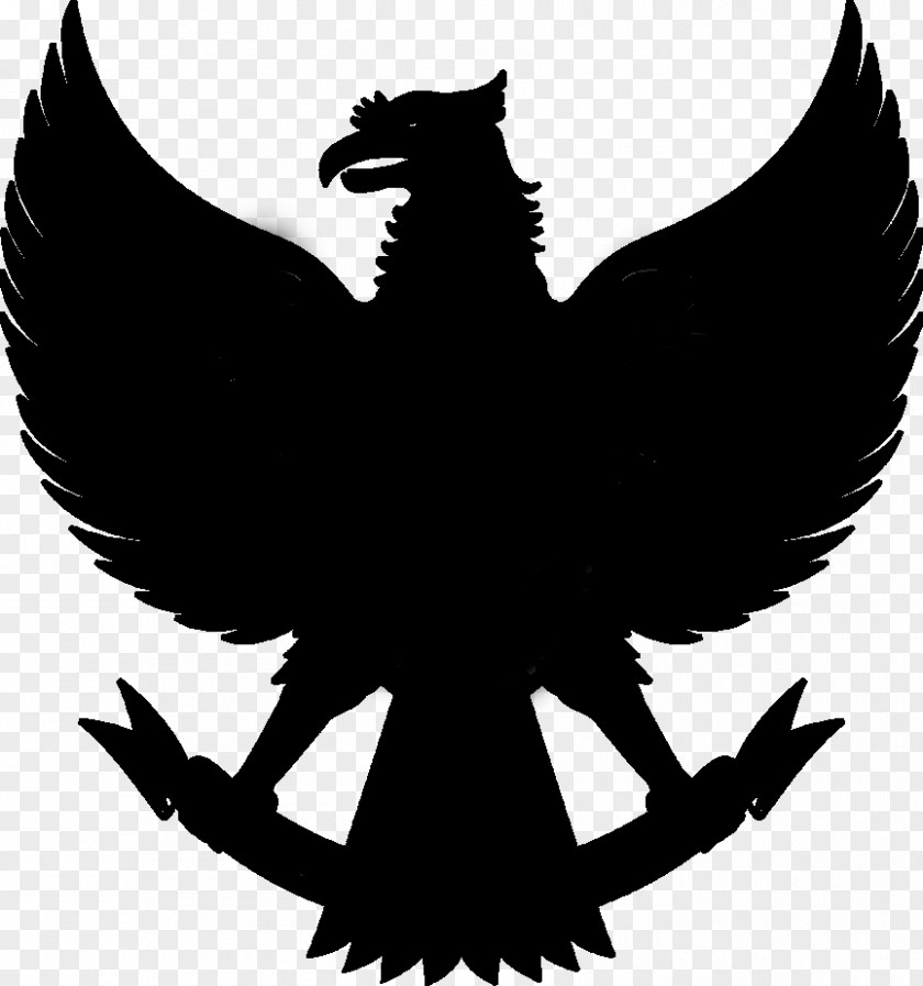 Vektor National Emblem Of Indonesia Garuda Symbol Flag PNG
