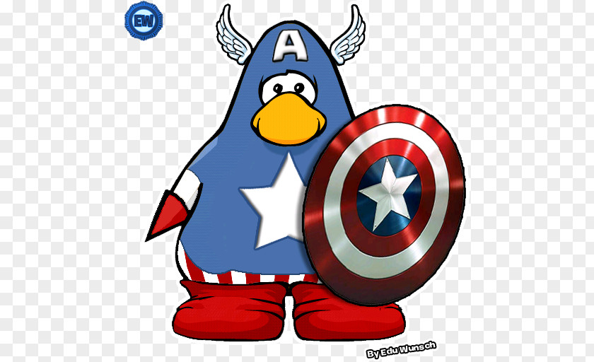 Club America Captain America's Shield Penguin Nightclub PNG