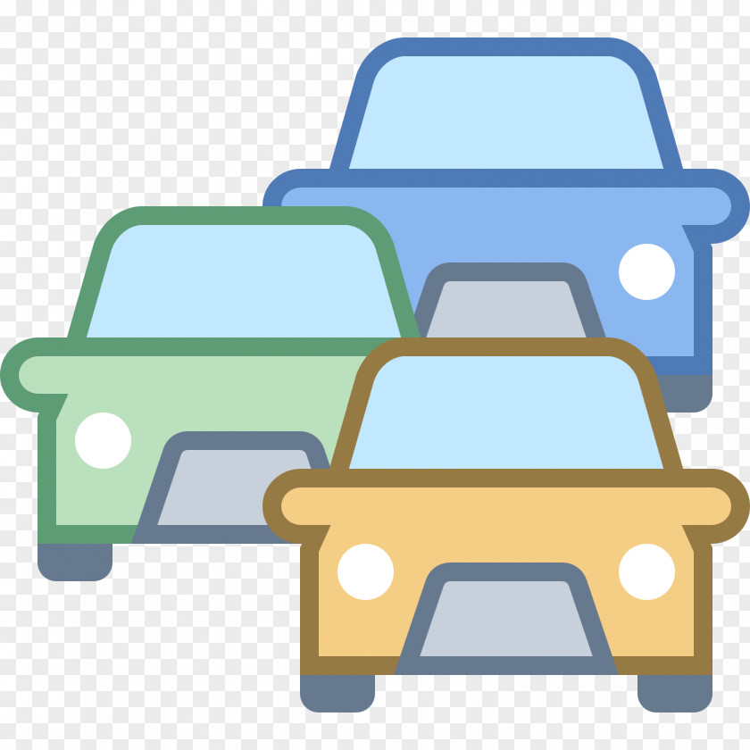 Driving Car Traffic Congestion Clip Art PNG