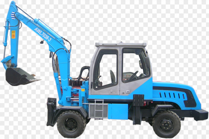 Excavator Tractor Resource Machine PNG