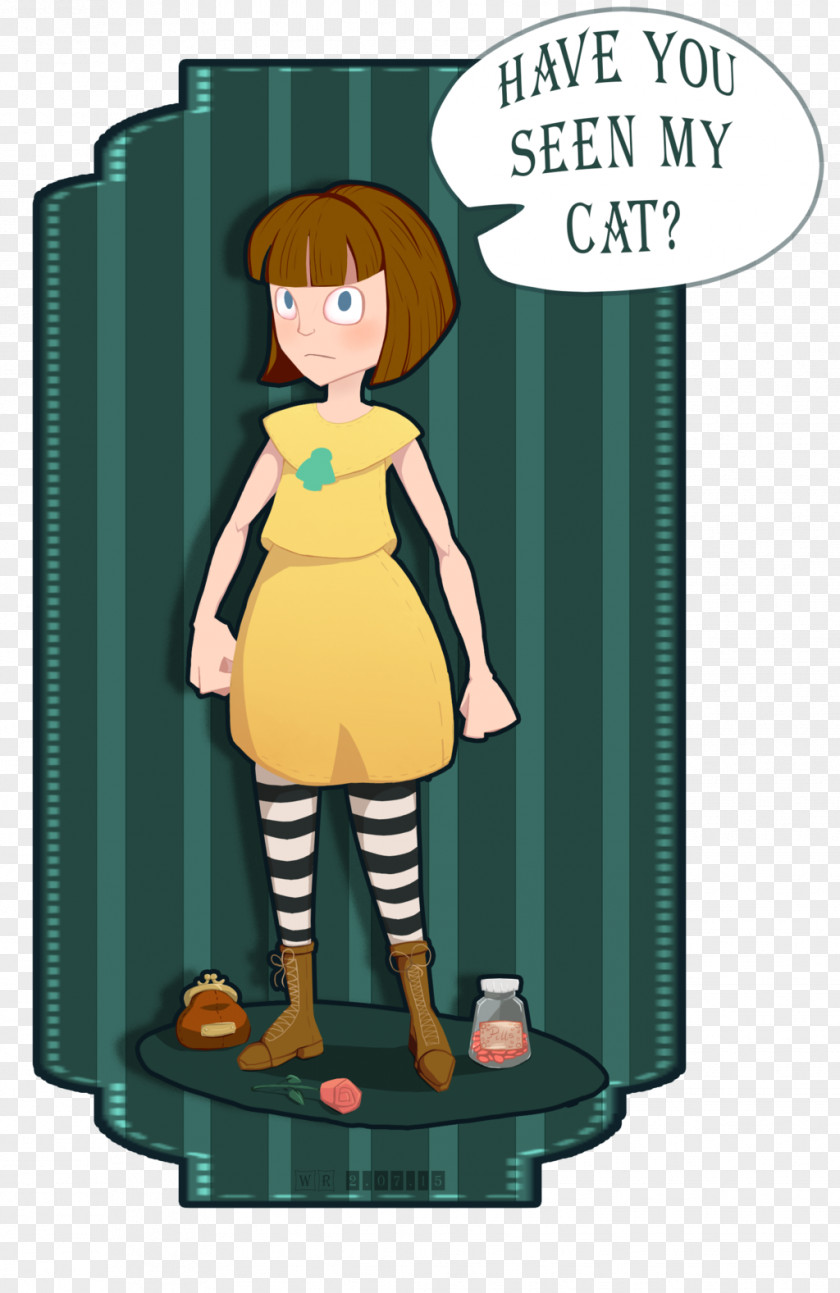 Fran Bow Fan Art Drawing PNG