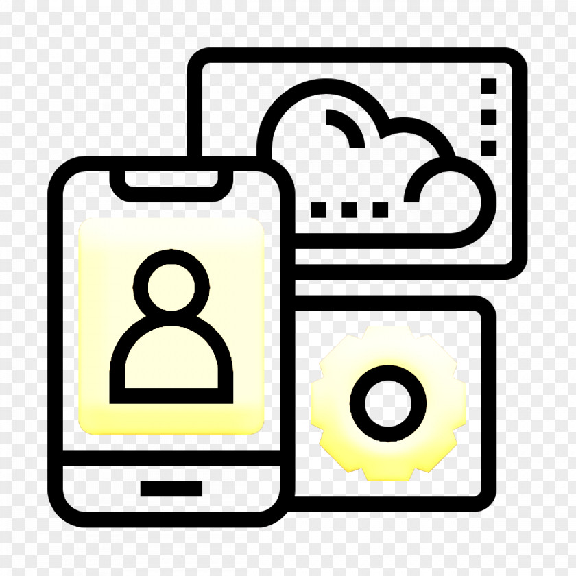 Function Icon Mobile Cloud Service PNG