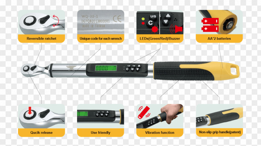 Torque Wrench Tool Kilogram-force Newton Metre Spanners PNG