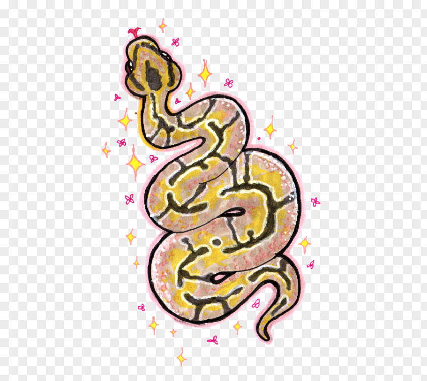 Ball Python Snake Hugs And Hisses Tattoo PNG