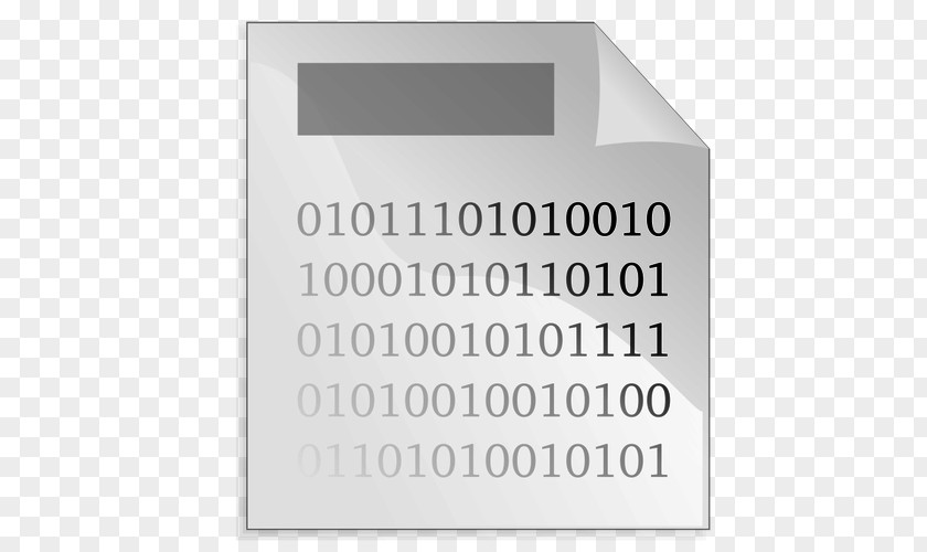 Binary Vector File Number PNG