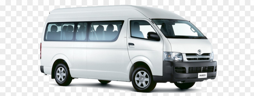 Bus Airport Taxi Car Toyota HiAce PNG