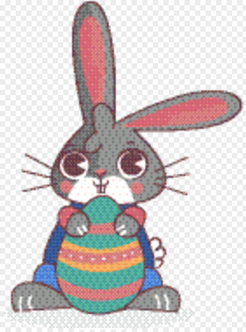 Hare Cartoon Easter Bunny Background PNG