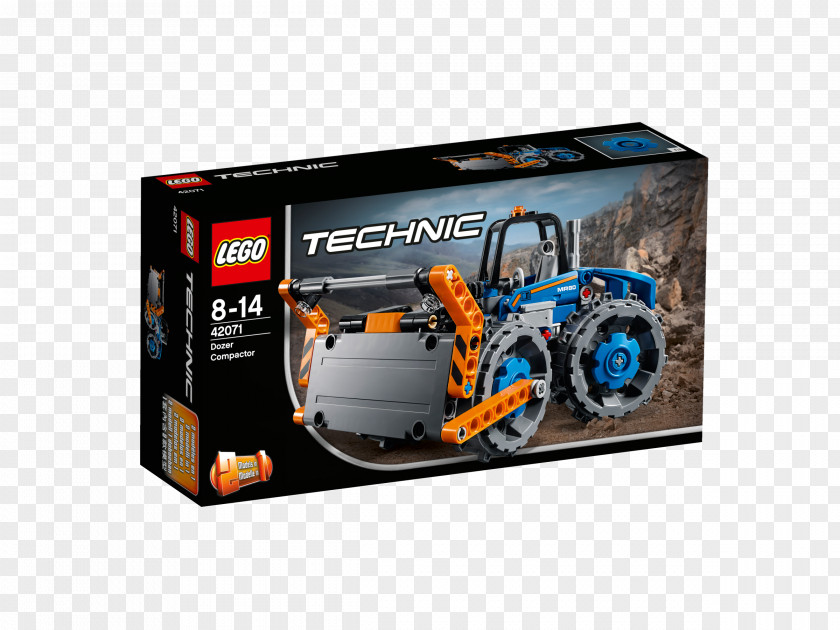 Toy LEGO Technic Dozer Compactor Lego Racers PNG