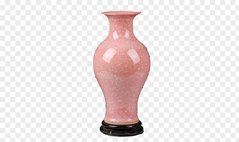 Borneol Crack Glazed Bottle Vase Fish Ceramic Glaze PNG
