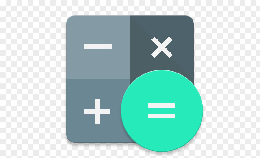 Calculator Symbol Green Logo PNG