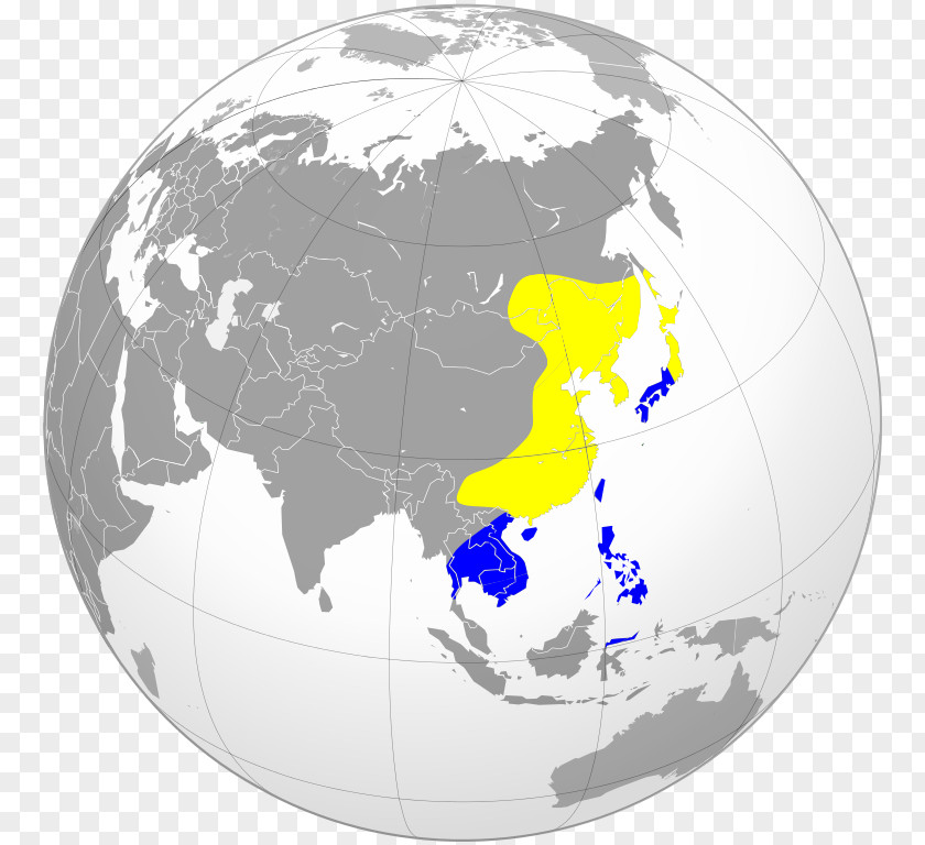China World Map Globe PNG