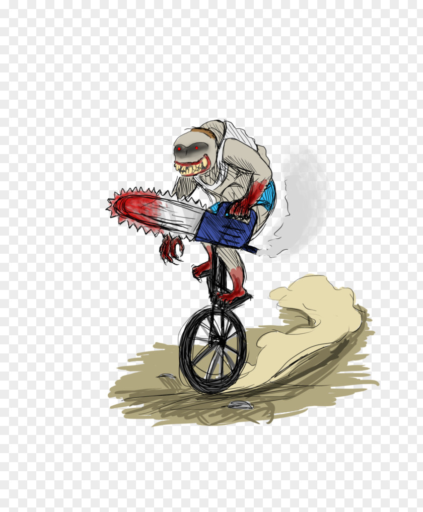 Cycling Mountain Bike Cartoon Character PNG