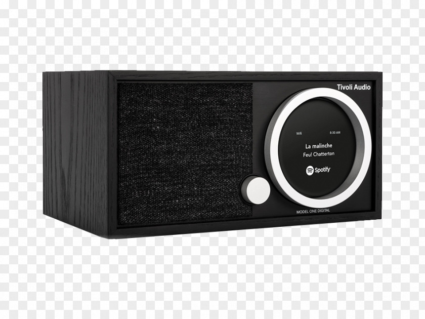 Digital Audio Broadcasting Subwoofer Tivoli ART SERIES MODEL One DAB+ FM Radio M1DD PNG