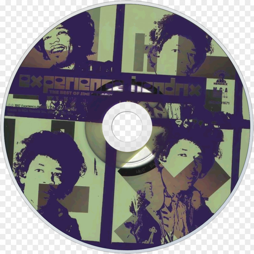 Experience Hendrix: The Best Of Jimi Hendrix Compact Disc Music Album PNG of disc Album, hendrix clipart PNG
