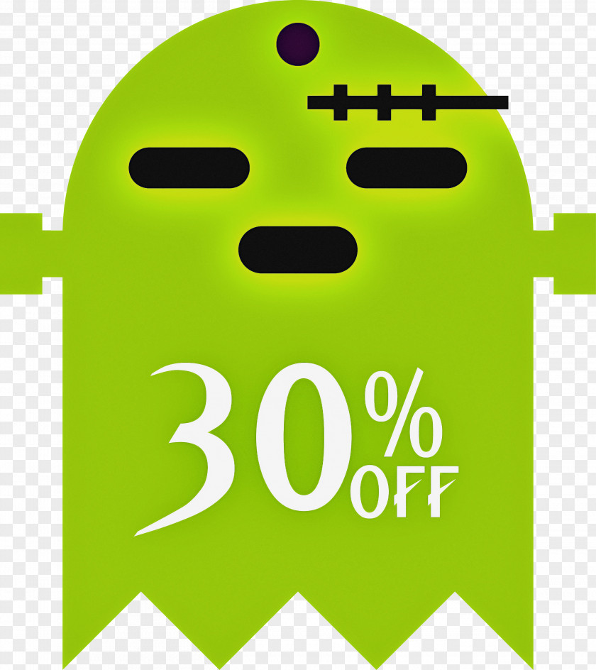 Halloween Discount 30% Off PNG