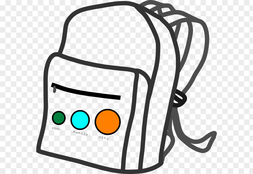 Bag Clip Art Openclipart Backpack Graphics PNG