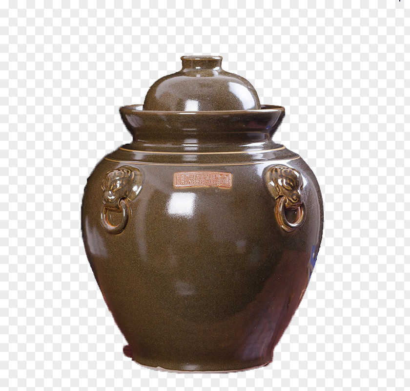 Ceramic Pickle Jar Pottery PNG