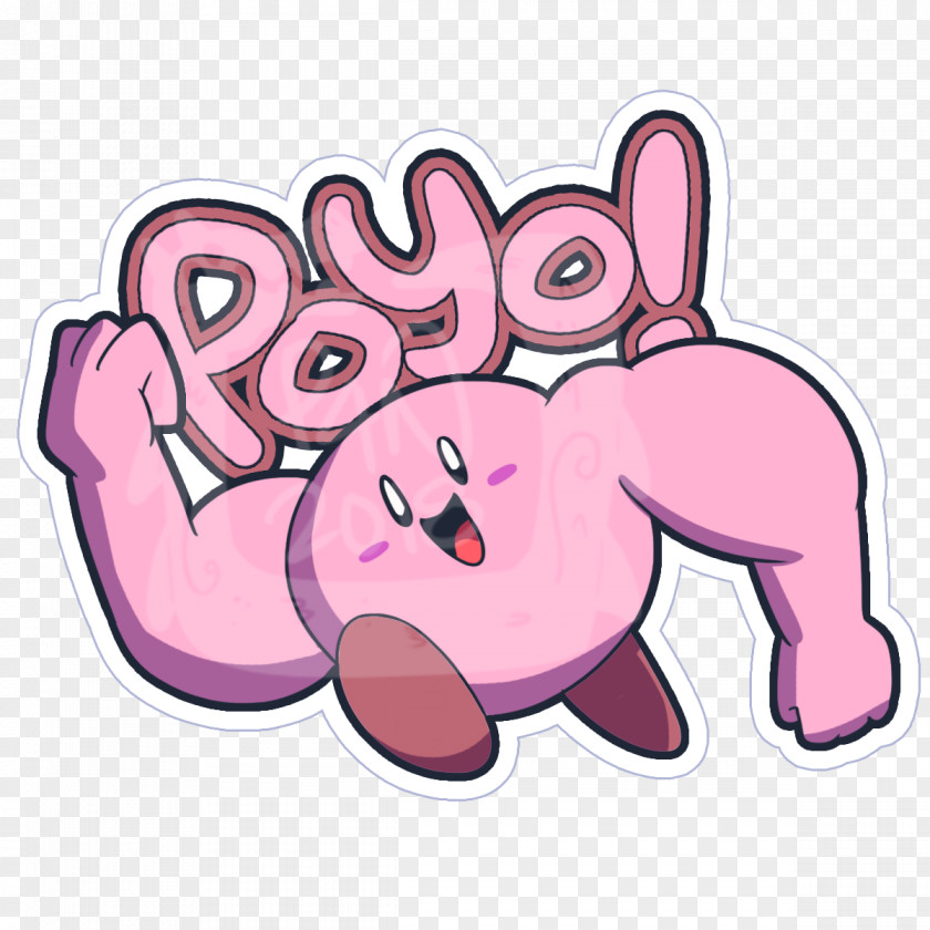 Kirby Smash Sticker Clip Art Frog Mug Polyvinyl Chloride Pig PNG