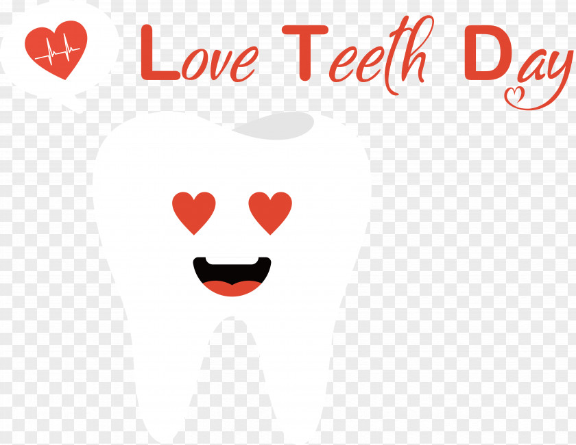 Love Teeth Day Teeth PNG