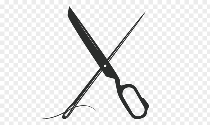 Made To Measure Line Angle Scissors PNG
