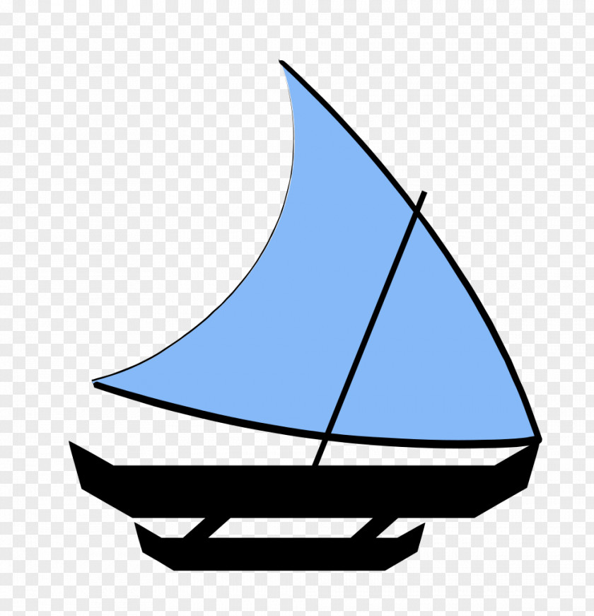 Sail Proa Sailing Ship Plan Clip Art PNG
