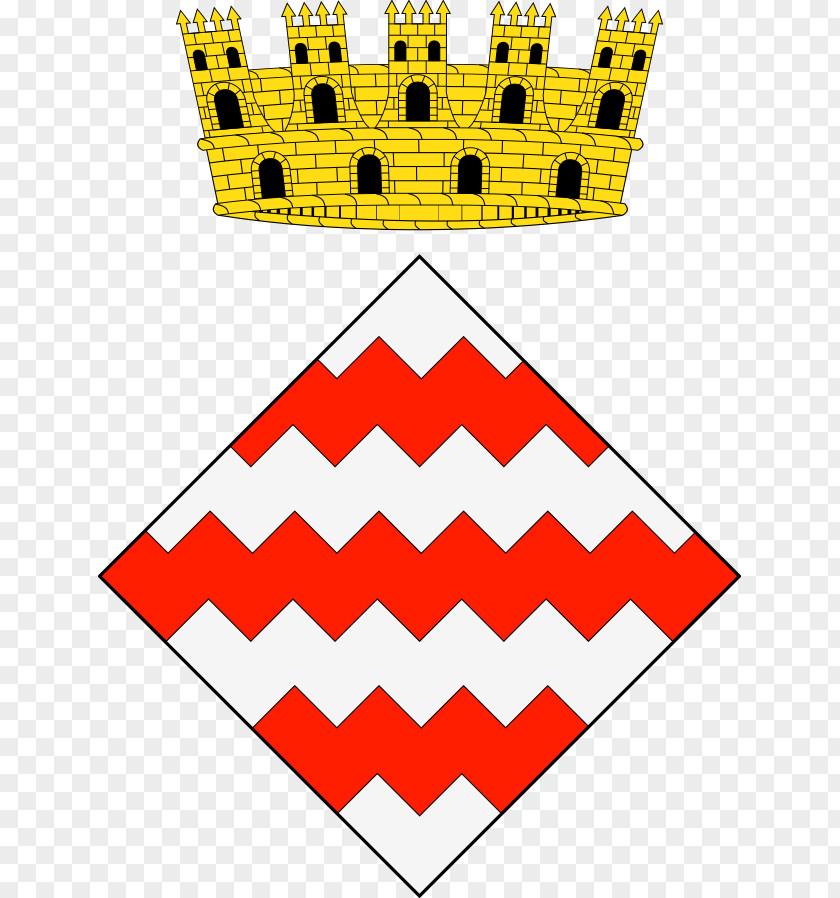 Coat Of Arms Blazon Montgat Escut De Mont-roig Del Camp Gules PNG