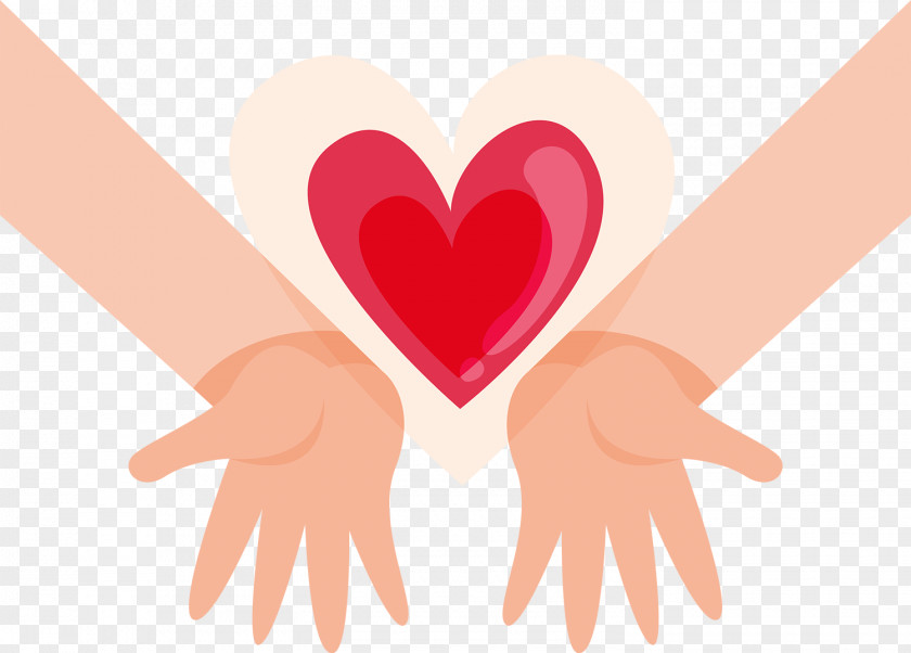 Cute Hands Care Vector Hand Computer File PNG
