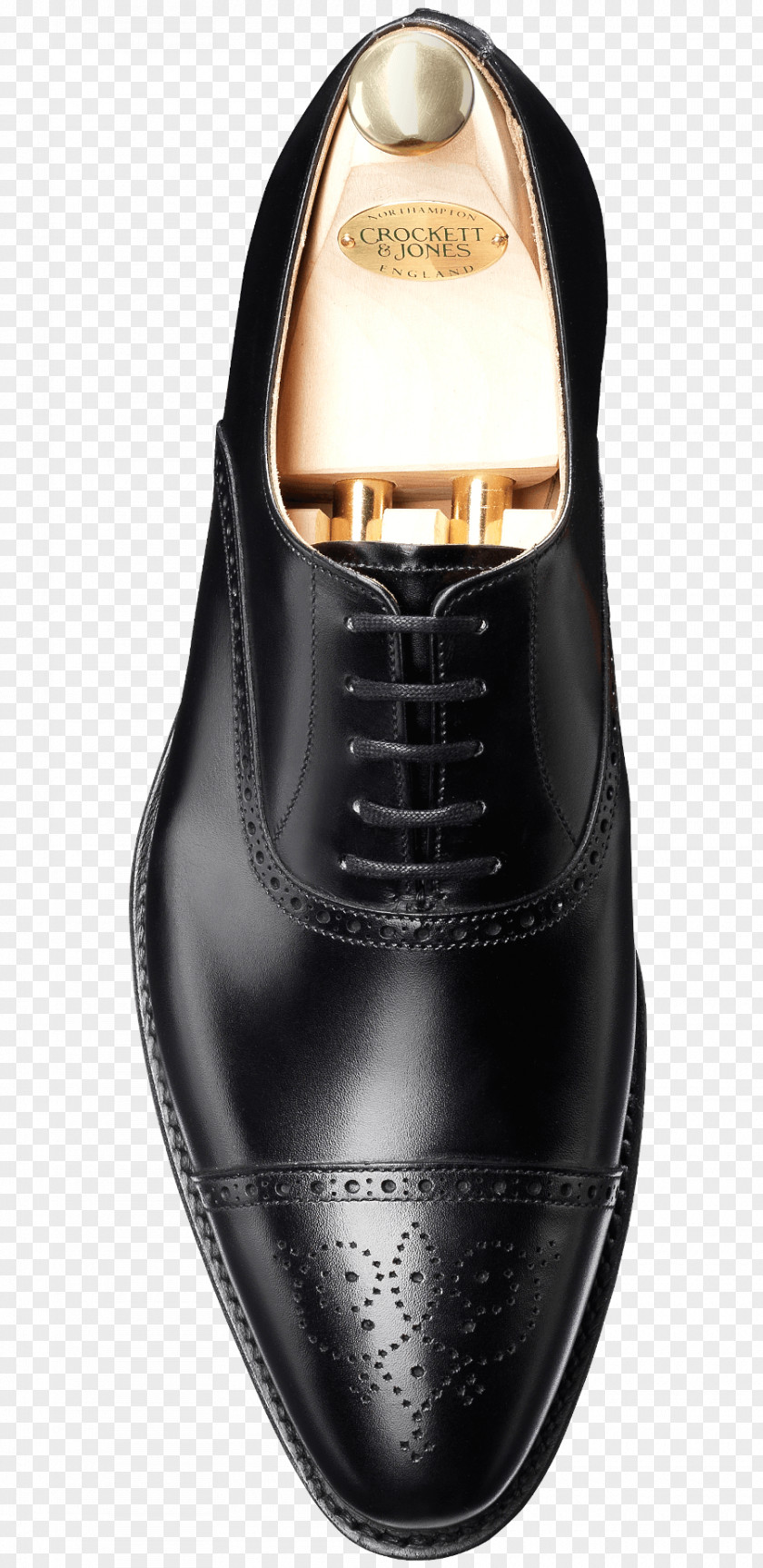 Goodyear Welt Oxford Shoe Leather Calfskin Crockett & Jones PNG