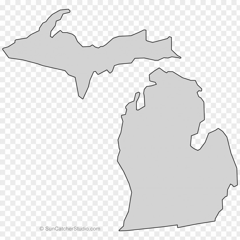 Map Michigan Massachusetts Clip Art Image PNG