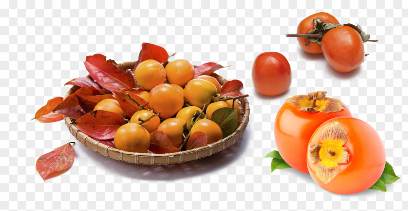 Persimmon Products In Kind Japanese Fruit Eating Auglis PNG