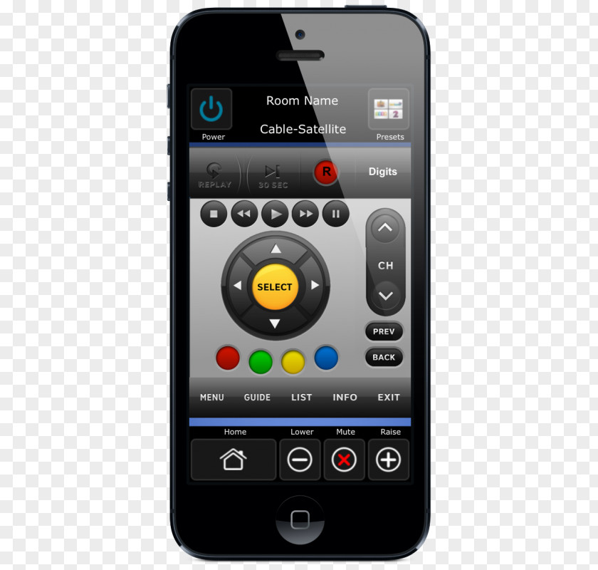 Smartphone Feature Phone Remote Controls DIRECTV Digital Video Recorders PNG