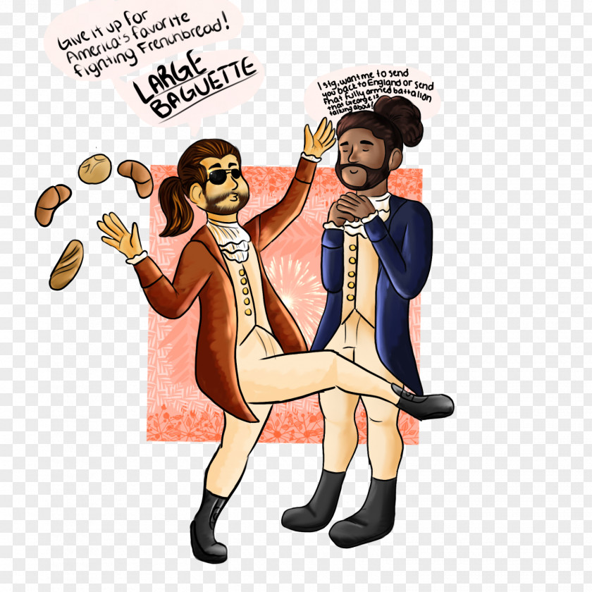 Throw Away Baguette Hamilton My Shot Fan Club PNG