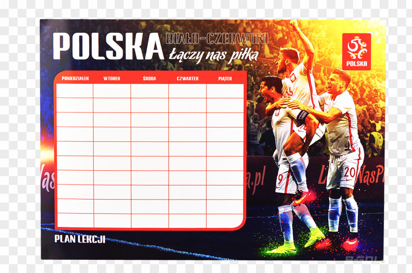 Football Poland National Team 2018 World Cup Adidas Telstar 18 Calendar PNG