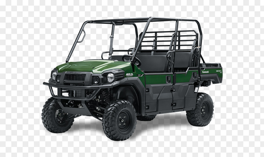 Motorcycle Kawasaki MULE Heavy Industries & Engine Side By Utility Vehicle PNG