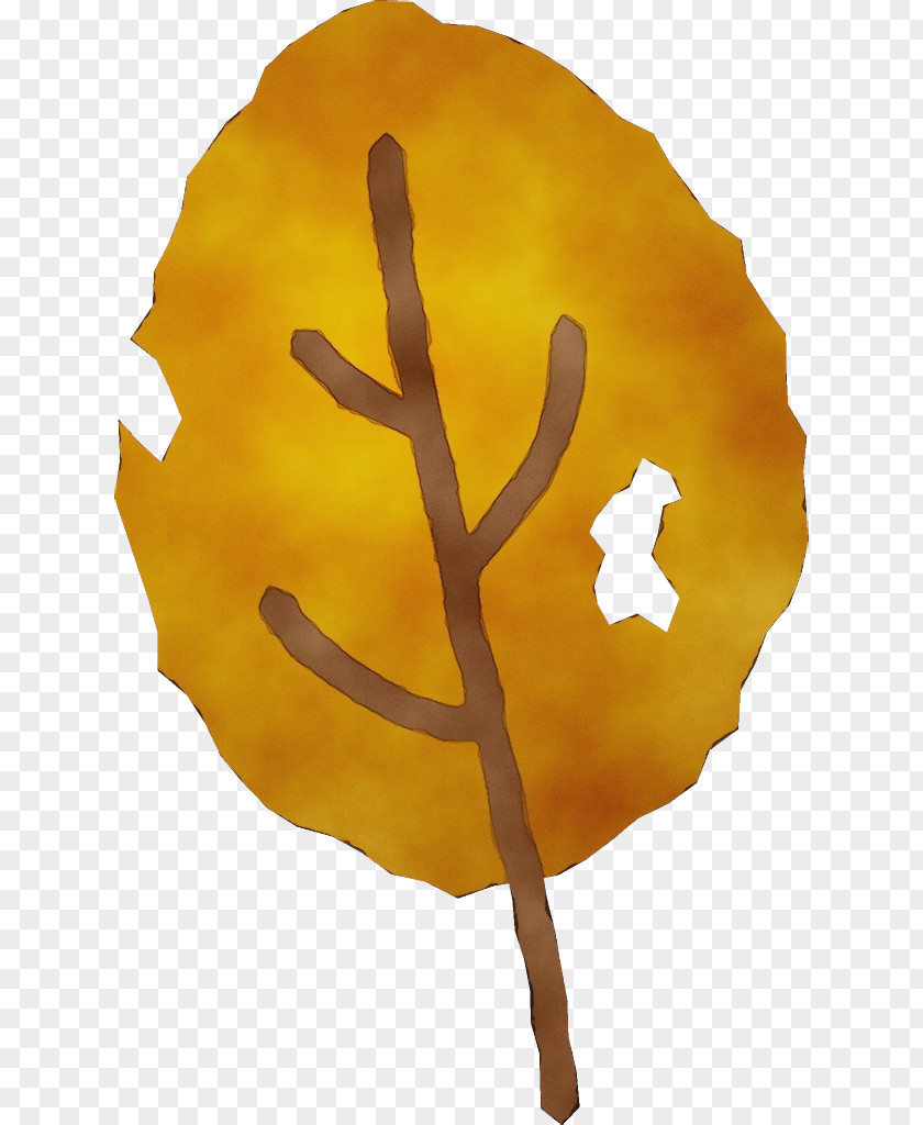 Plant Stem Yellow Leaf Tree PNG