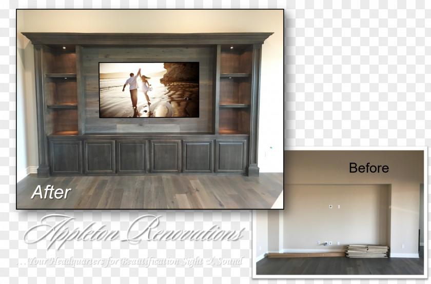 Entertainment Centers & TV Stands Home Theater Systems Appleton Renovations Furniture PNG