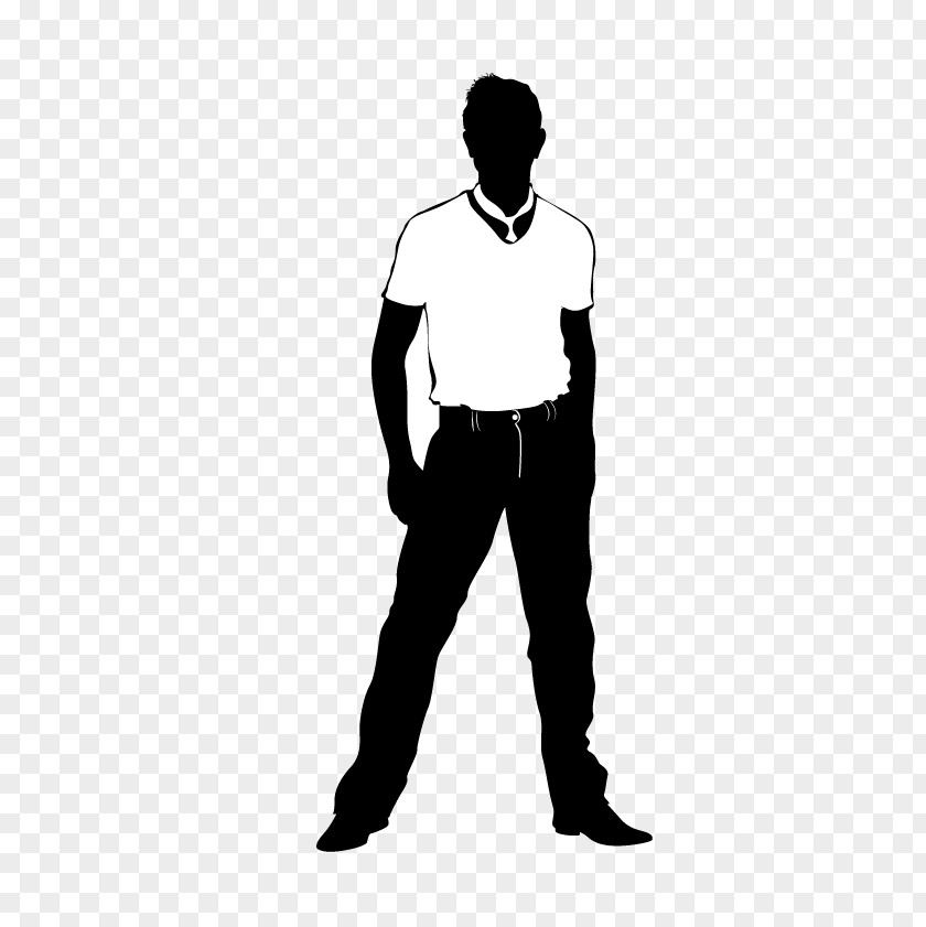 Male Models Silhouette Computer File PNG