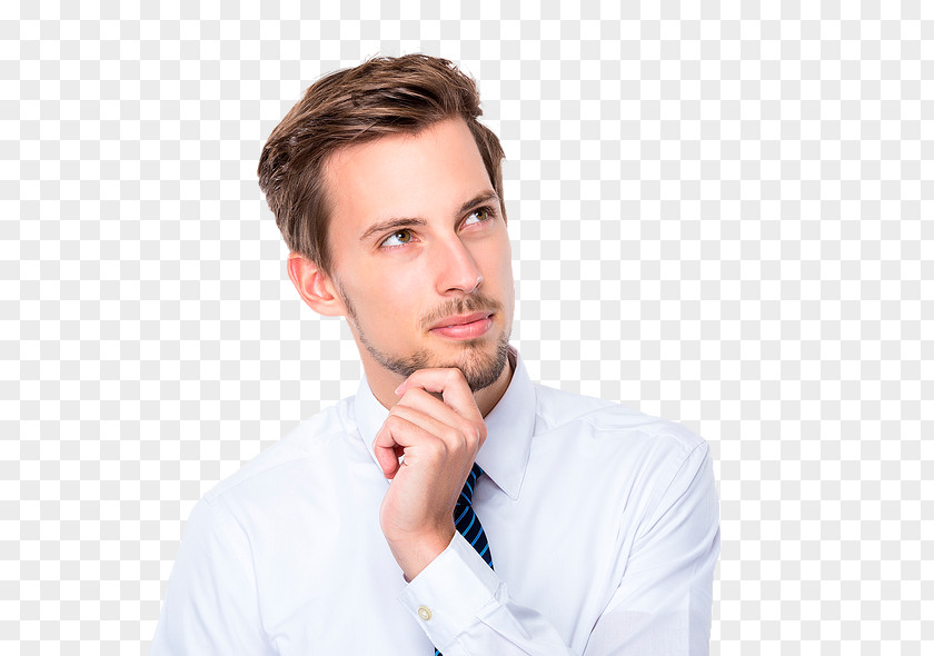 Man Thinking IPhone Thought Depositphotos Royalty-free PNG