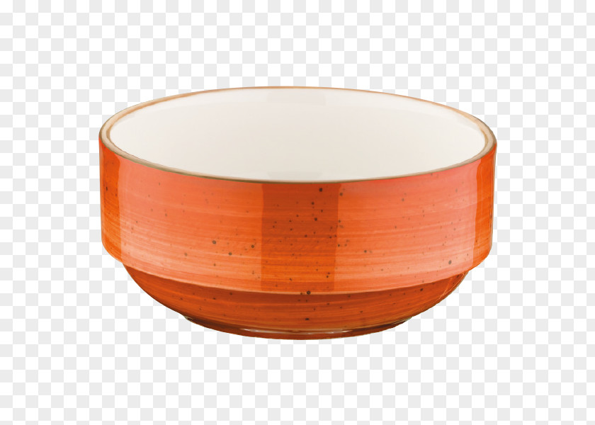 Orange Bowl Ceramic Porcelain Terracotta Tableware PNG