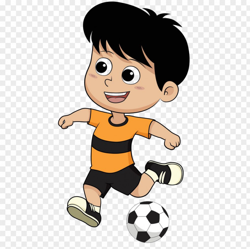 Play Soccer Player Boy Football PNG