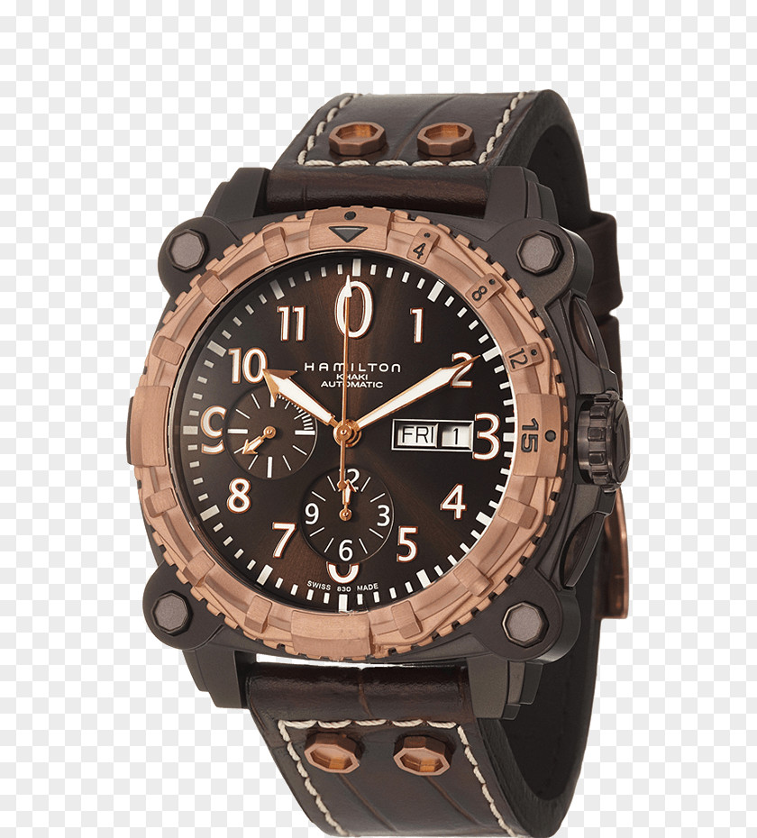 Watch Hamilton Company Strap Chronograph PNG