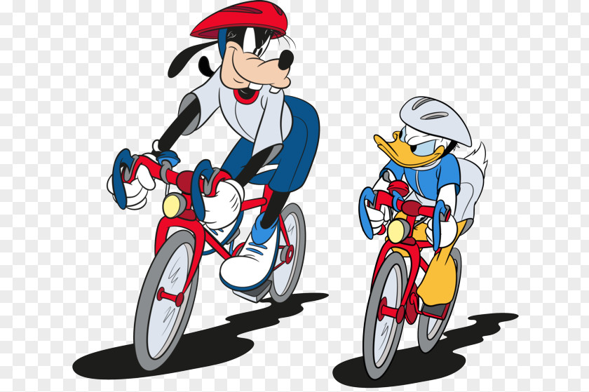 Bicycle Mickey Mouse Cycling Goofy The Walt Disney Company PNG