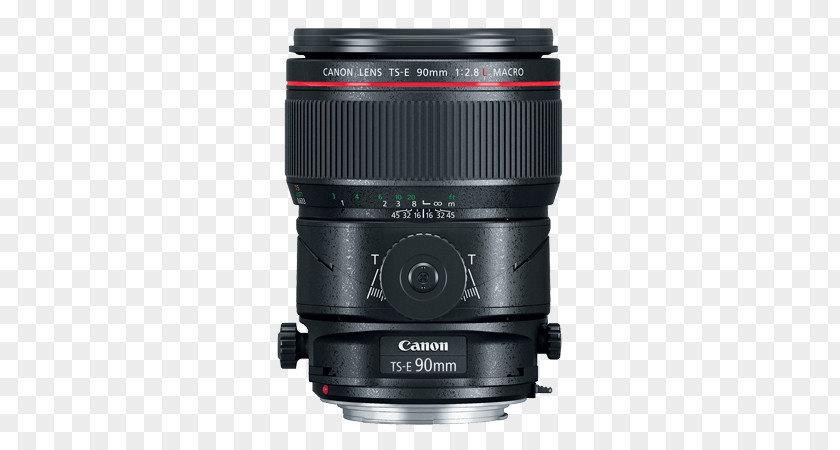 Camera Lens Canon TS-E 24mm EF Mount 90mm 135mm Tilt–shift Photography PNG