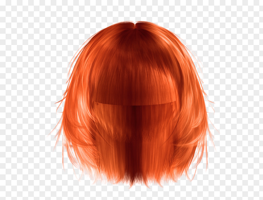 Hair Wig Coloring Brown Image PNG